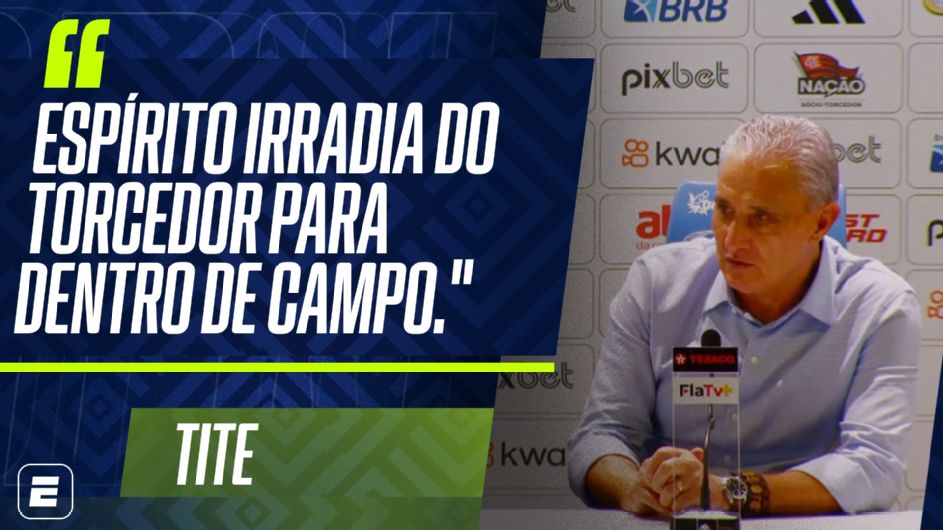A análise de Tite sobre Flamengo x Bahia que Ceni não concordou e rebateu em entrevista coletiva