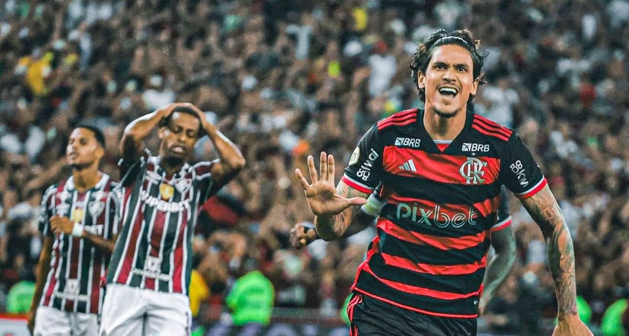 Artilheiro do futebol brasileiro, Pedro elogia partida do Flamengo: "Conseguimos fazer uma boa pressão"