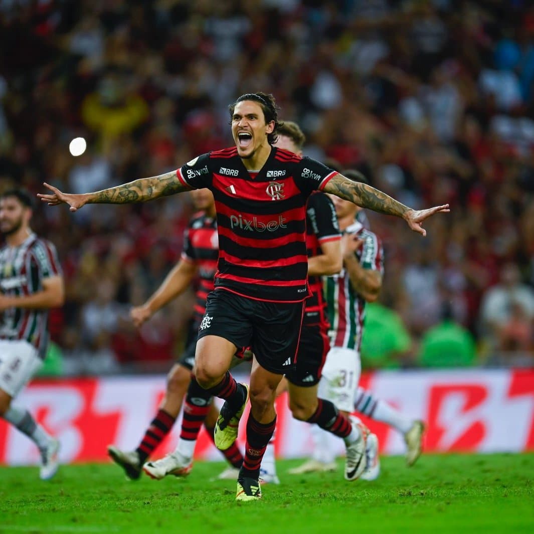 Pedro comenta sobre equilíbrio do futebol brasileiro: "Não é fácil se manter na liderança"