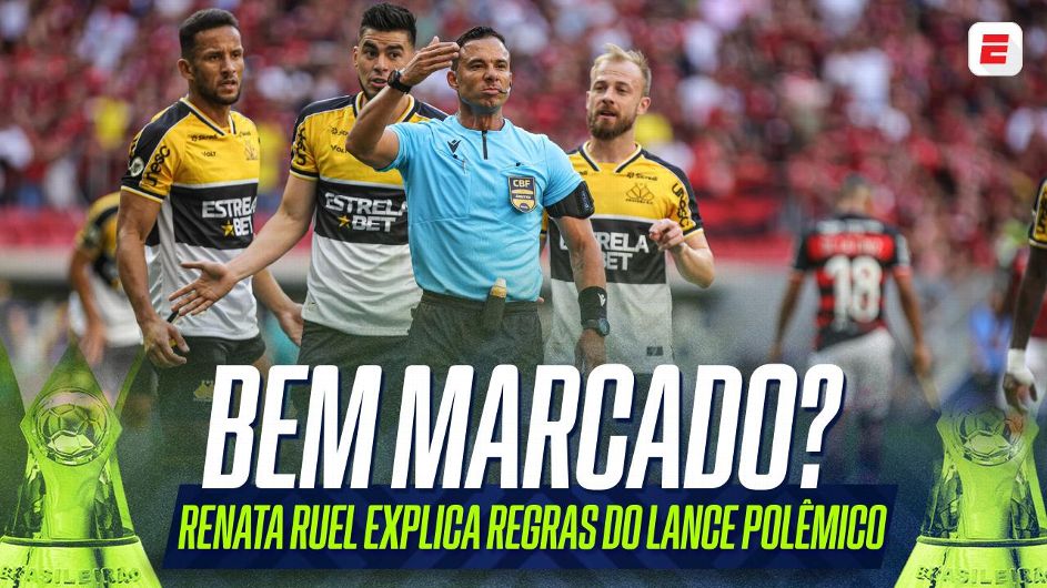 CBF divulga áudio do VAR de Flamengo x Criciúma com árbitro explicando a atletas o motivo de pênalti bizarro; veja diálogo