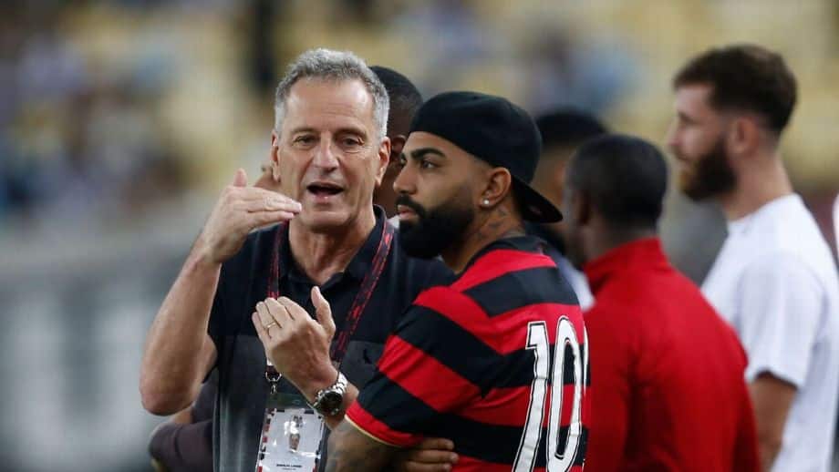 Landim rebate Gabigol, diz que idolatria não muda postura do Flamengo e veta contrato longo: 'Chegamos no teto'