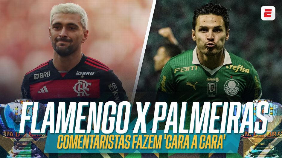 Flamengo ou Palmeiras: quem tem melhor time titular? Especialistas ESPN opinam e formam escalação ideal