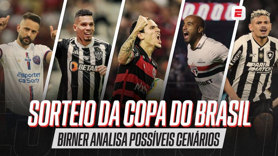 Sorteio das oitavas da Copa do Brasil AO VIVO: onde assistir, datas, premiação, possíveis duelos e tudo sobre próxima fase