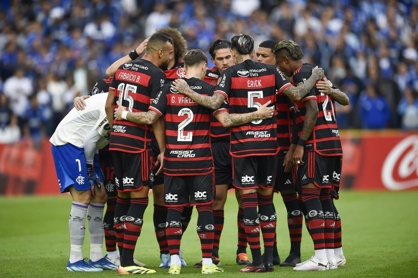 Após seis partidas, Flamengo deve ter reforço contra o Atlético Mineiro