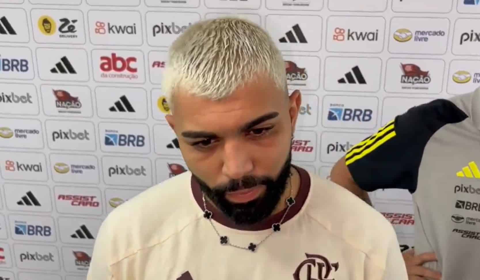 Gabigol comenta sobre período em que não vinha sendo relacionado: "Comum acordo"