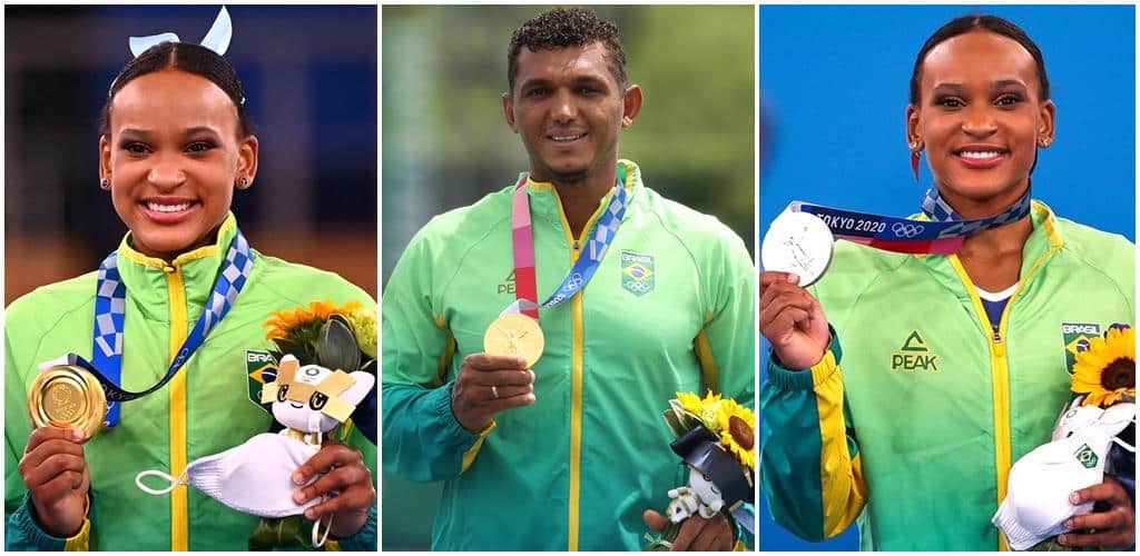 Atletas do Flamengo que já ganharam medalha nas Olimpíadas