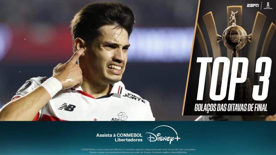 Onde assistir às quartas da Libertadores? Com São Paulo x Botafogo e Flamengo, veja transmissões do Disney+