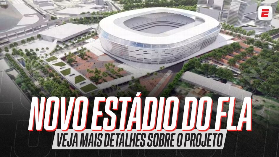 Landim rebate críticas e projeta custo de novo estádio do Flamengo em até R$ 2 bilhões: 'Presente para o Rio'