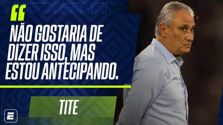 Tite fala de arritmia, faz forte desabafo sobre jogo do Flamengo na altitude e cobra 'ouvido à ciência': 'Vai dar problema'