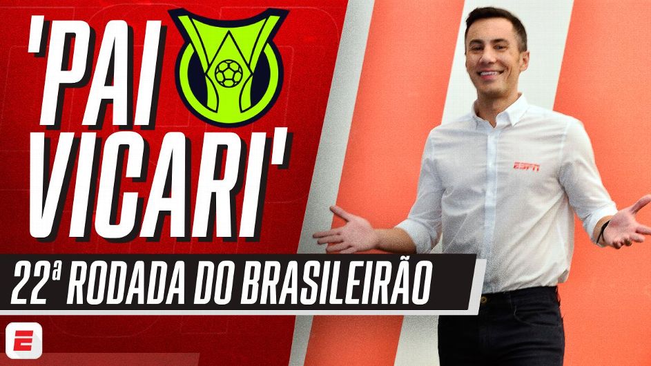 Botafogo segue na liderança? E como será reencontro entre Flamengo e Palmeiras? Os palpites do Pai Vicari para 22ª rodada do Brasileirão