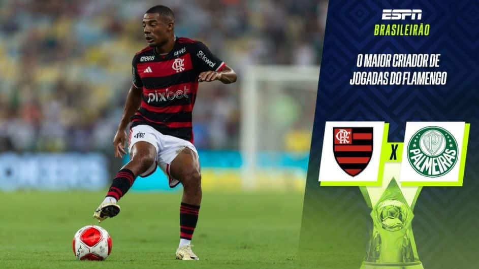 Flamengo deverá ter reforço de peso para duelo contra o Palmeiras pelo Brasileirão