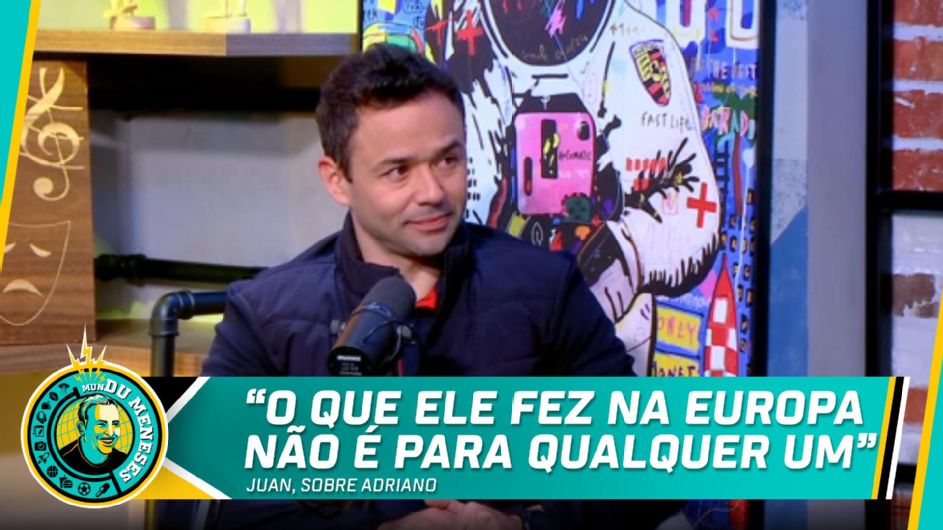 Ídolo do Flamengo, Juan conta bastidores da época com Adriano, vê Imperador muito acima de Pedro e Gabigol e diz: 'Melhor do que o Haaland'