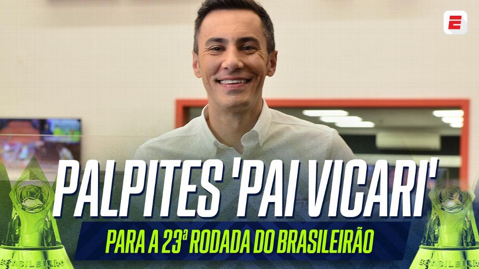 Como será Botafogo x Flamengo? Fortaleza assume a liderança? E o Choque-Rei? Os palpites do Pai Vicari para a 23ª rodada do Brasileirão