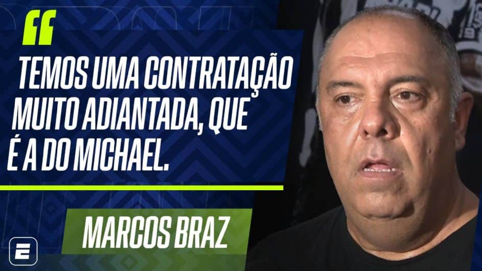 Patrocinadora do Flamengo 'anuncia' Michael, apaga post e responde torcedor