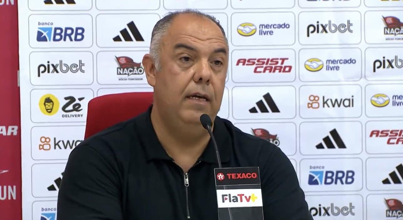 Dirigentes do Flamengo criticam arbitragem e reclamam de pênalti não marcado: "É assustador"