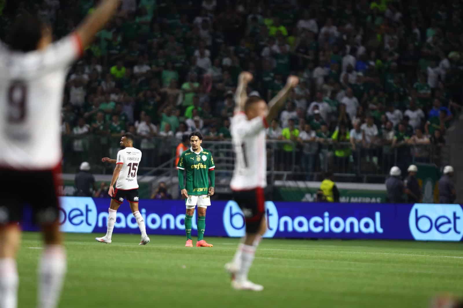 Apesar da classificação do Flamengo, Palmeiras quebra tabu de seis anos contra o Rubro-Negro no Allianz Parque