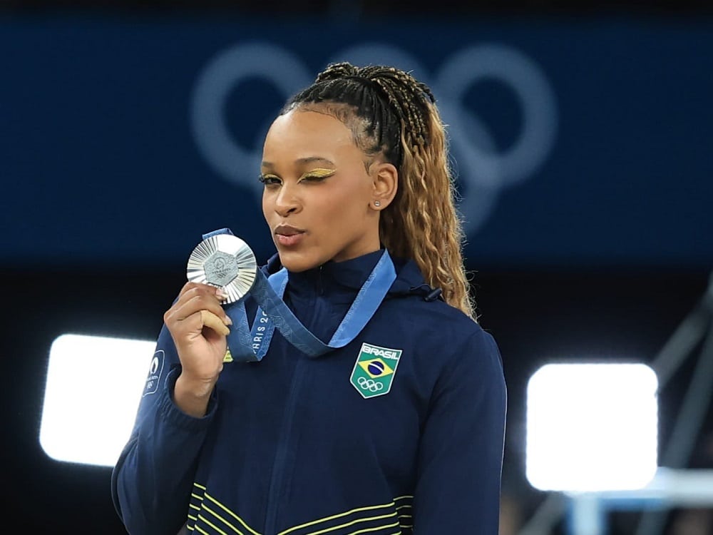 Quantas medalhas olímpicas Rebeca Andrade, atleta do Flamengo, já ganhou?