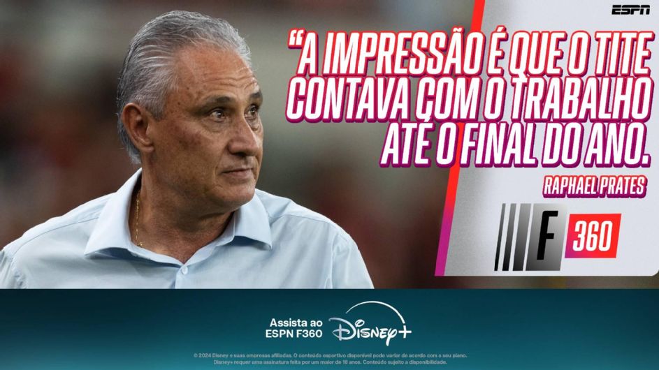 Demissão de Tite faz Flamengo chegar a quase R$ 50 milhões com multas de técnicos na gestão Landim