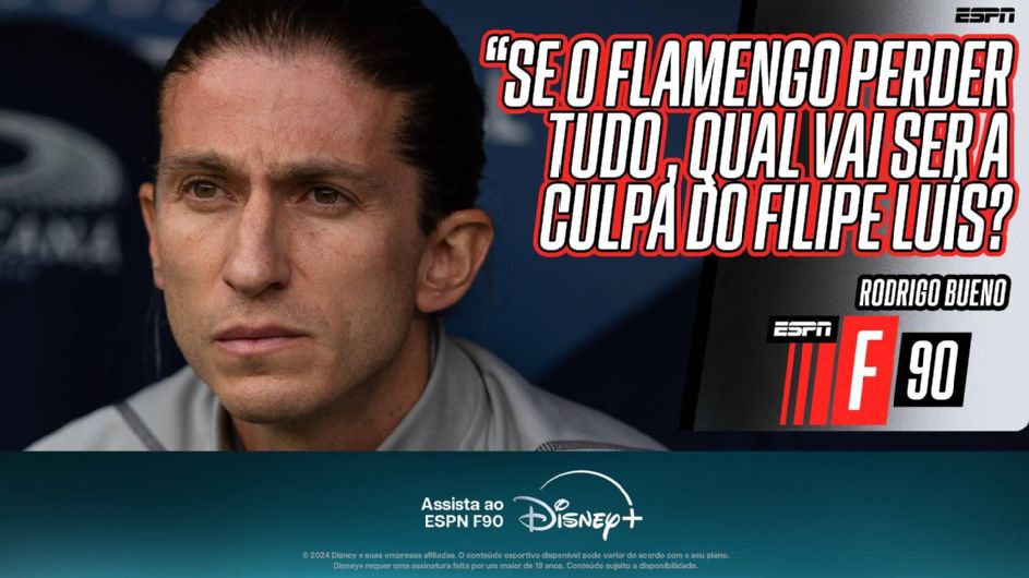 Flamengo anuncia nova comissão técnica de Filipe Luís após saída de Tite