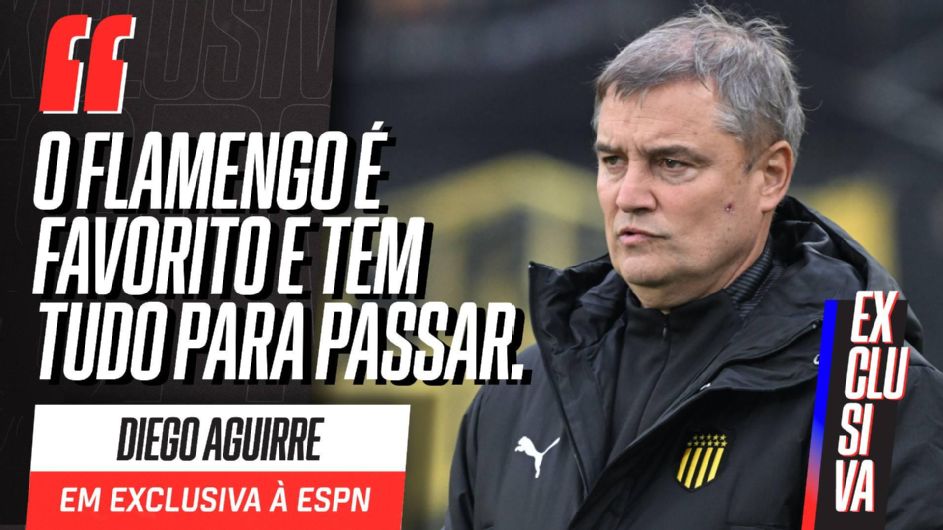 Aguirre surpreende para Flamengo x Peñarol na Libertadores e diz por que time de Tite tem 'tudo para passar' à semifinal