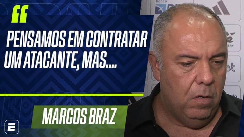 Braz veta reforços no Flamengo, elogia Gabigol por 'resolver problemas' e diz que atacante entende 'fase': 'Não é nenhuma criança'