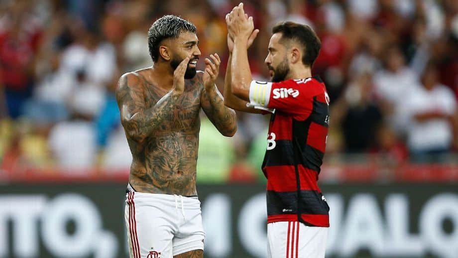 Gabigol no Bahia? Everton Ribeiro 'convoca' atacante do Flamengo, vê 'muitos gols pela frente' e brinca: 'A gente faz uma ligação'