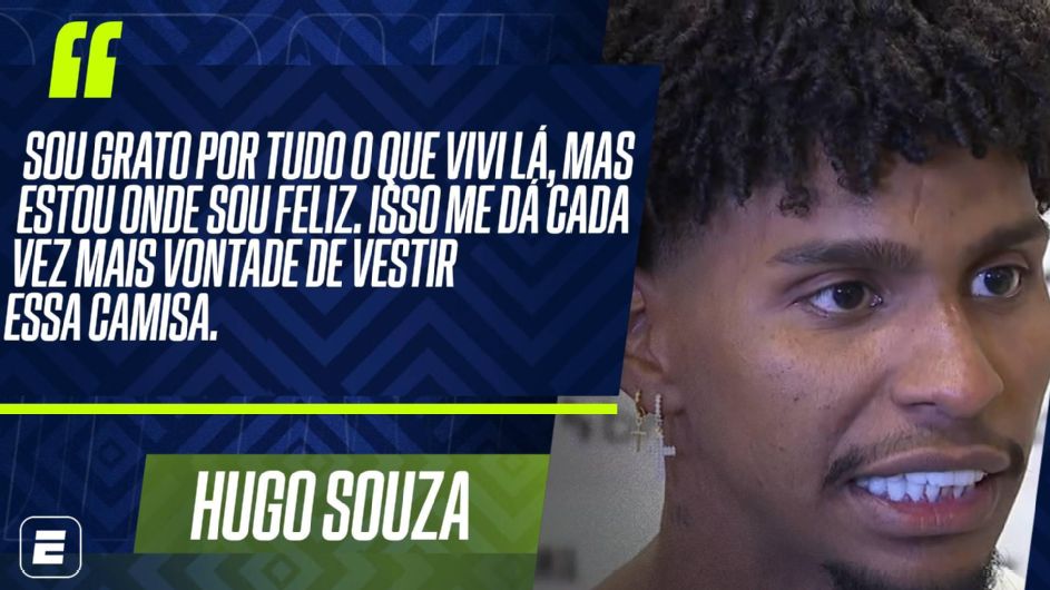 Hugo Souza fala do Flamengo e agradece Corinthians: 'Sou valorizado pelo meu trabalho, amam o que faço'