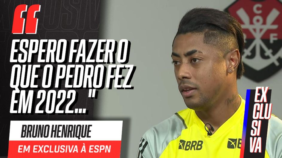 Bruno Henrique crê em Flamengo contra 'catimba e retranca' do Peñarol e espera decidir com Arrascaeta: 'A gente se entende no olhar'