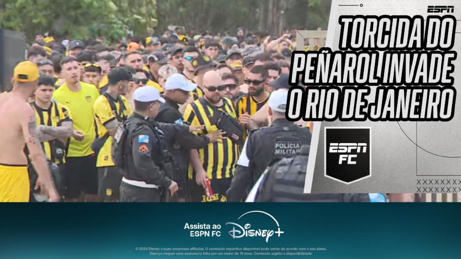 Torcidas de Flamengo e Peñarol brigam no Rio de Janeiro antes de jogo da Libertadores