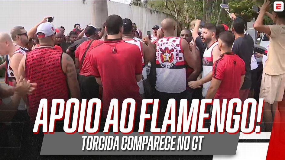 Torcida organizada do Flamengo conversa com jogadores antes de decisão na Libertadores e revela reação: 'Brilho nos olhos'