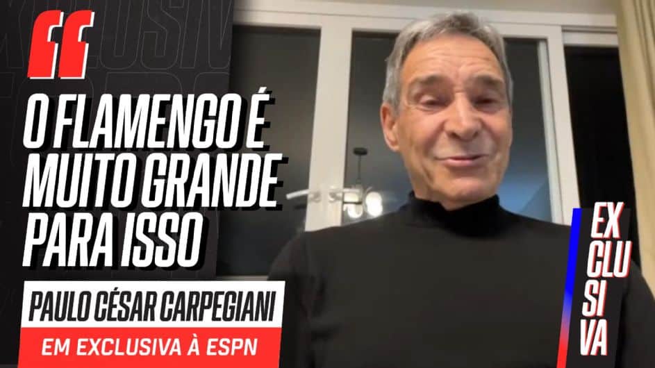 'Filipe Luís de 1981', Carpegiani levou Flamengo ao topo do mundo; agora, aconselha ex-lateral