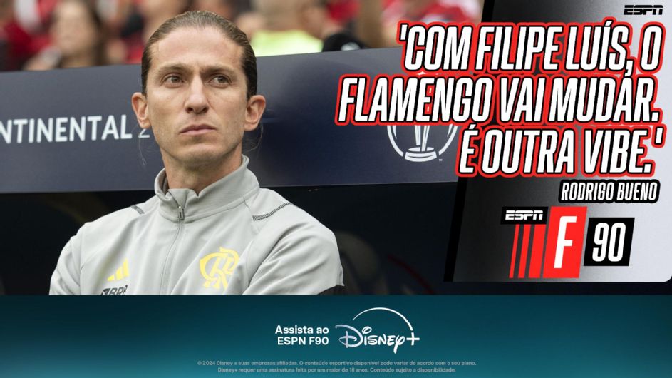 Rivaldo diz que Flamengo 'tem tudo para melhorar' com Filipe Luís e critica Tite por não usar Gabigol: 'Não sei se era pessoal...'