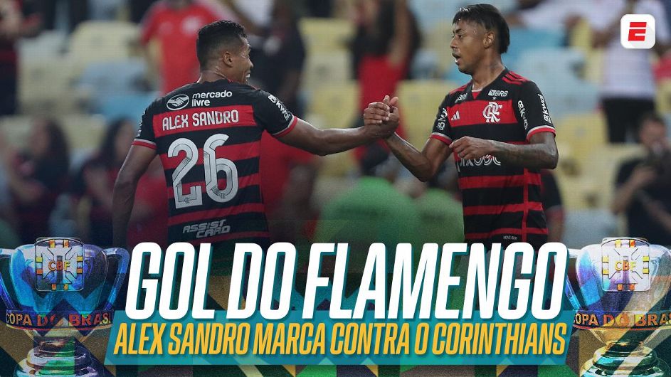 Flamengo vence Corinthians na estreia de Filipe Luís e larga na frente por vaga na final da Copa do Brasil