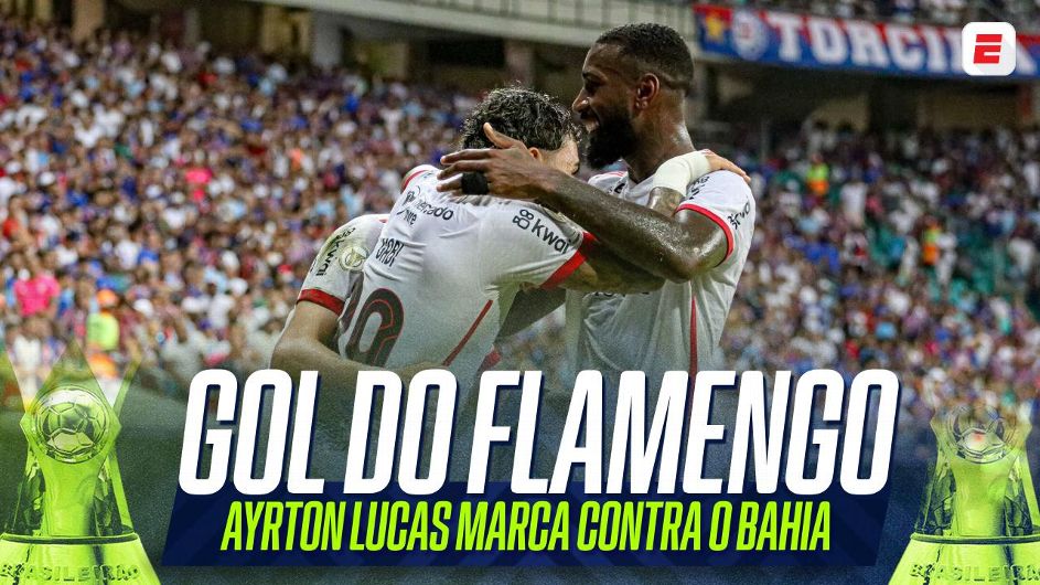 Flamengo vence Bahia, mantém freguesia de Ceni e segue 100% sob comando de Filipe Luís