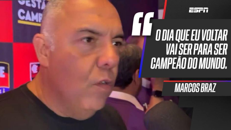 Braz já fala em saída do Fla, mas deixa recado: 'Quando voltar, será para ser campeão do mundo'