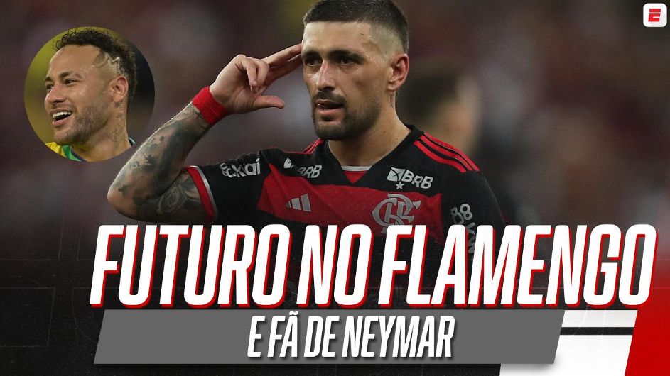 Arrascaeta responde sobre futuro no Flamengo e revela jogador brasileiro que mais admira: 'Sempre fez a diferença'