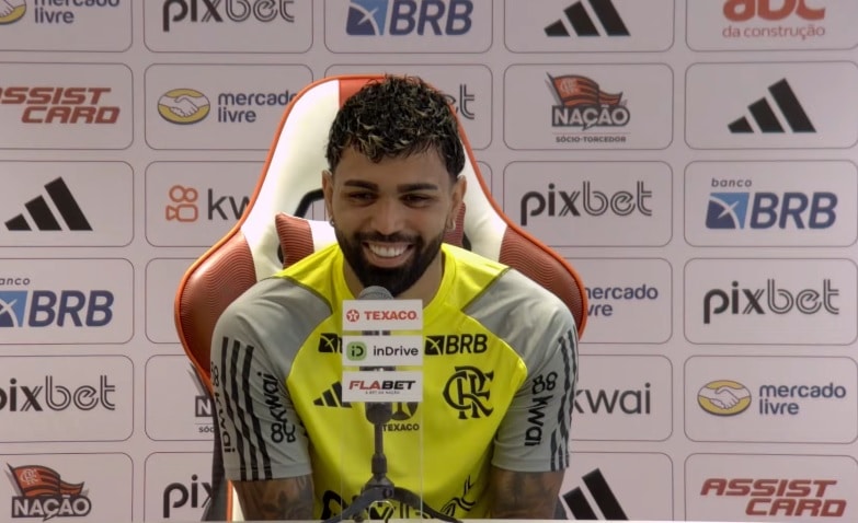 Gabigol se declara ao Flamengo: "É o time que eu amo, espero poder bater mais 300 jogos"