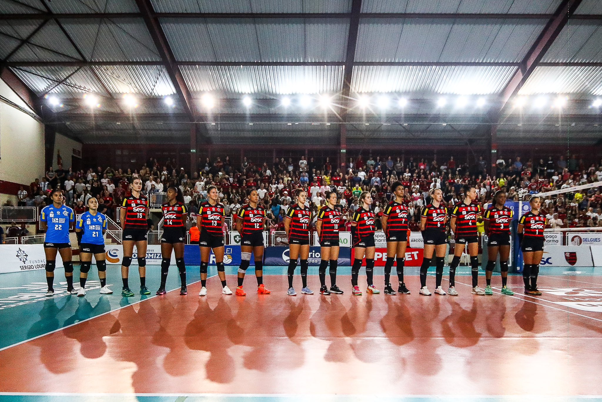 Flamengo é derrotado pelo Fluminense e fica com o vice no Carioca de vôlei feminino