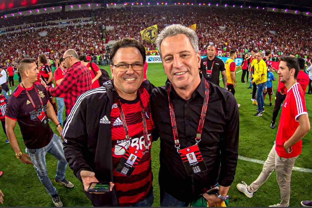 Landim fala sobre futuro do estádio do Flamengo: "Se não eleger Dunshee, não vai sair"