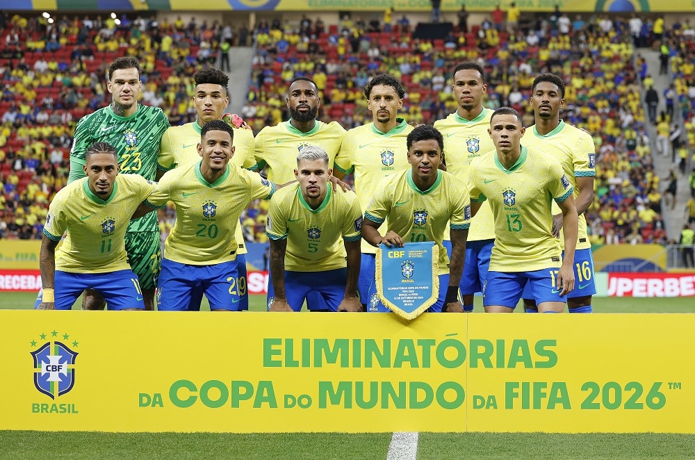 Com Gerson em campo, Brasil foi a única seleção da América do Sul que venceu as duas partidas na Data Fifa