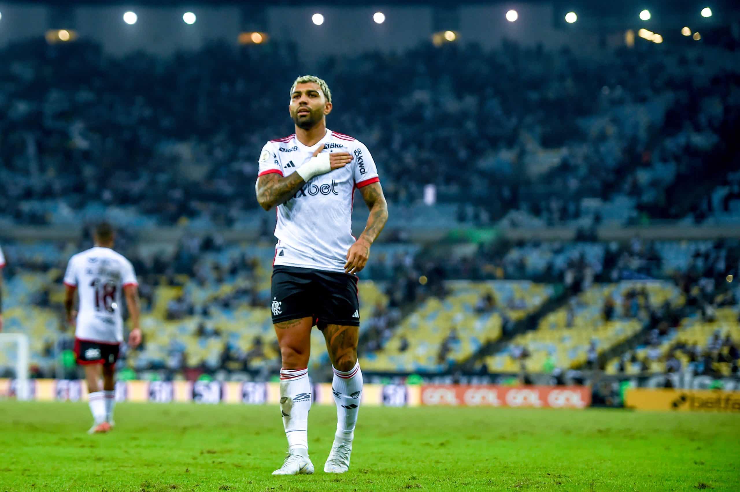 Gabigol receberá homenagem do Flamengo antes do clássico contra o Fluminense, no Maracanã