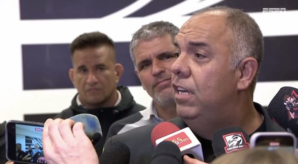 Braz ironiza o Corinthians em caso de Hugo Souza: "Queria um amistoso para ganhar mais R$ 500 mil"