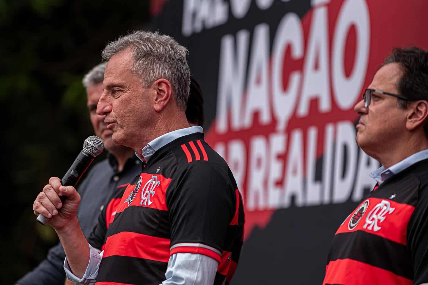 Landim expõe posição de BAP sobre estádio do Flamengo: "Trabalhou contra o tempo todo"