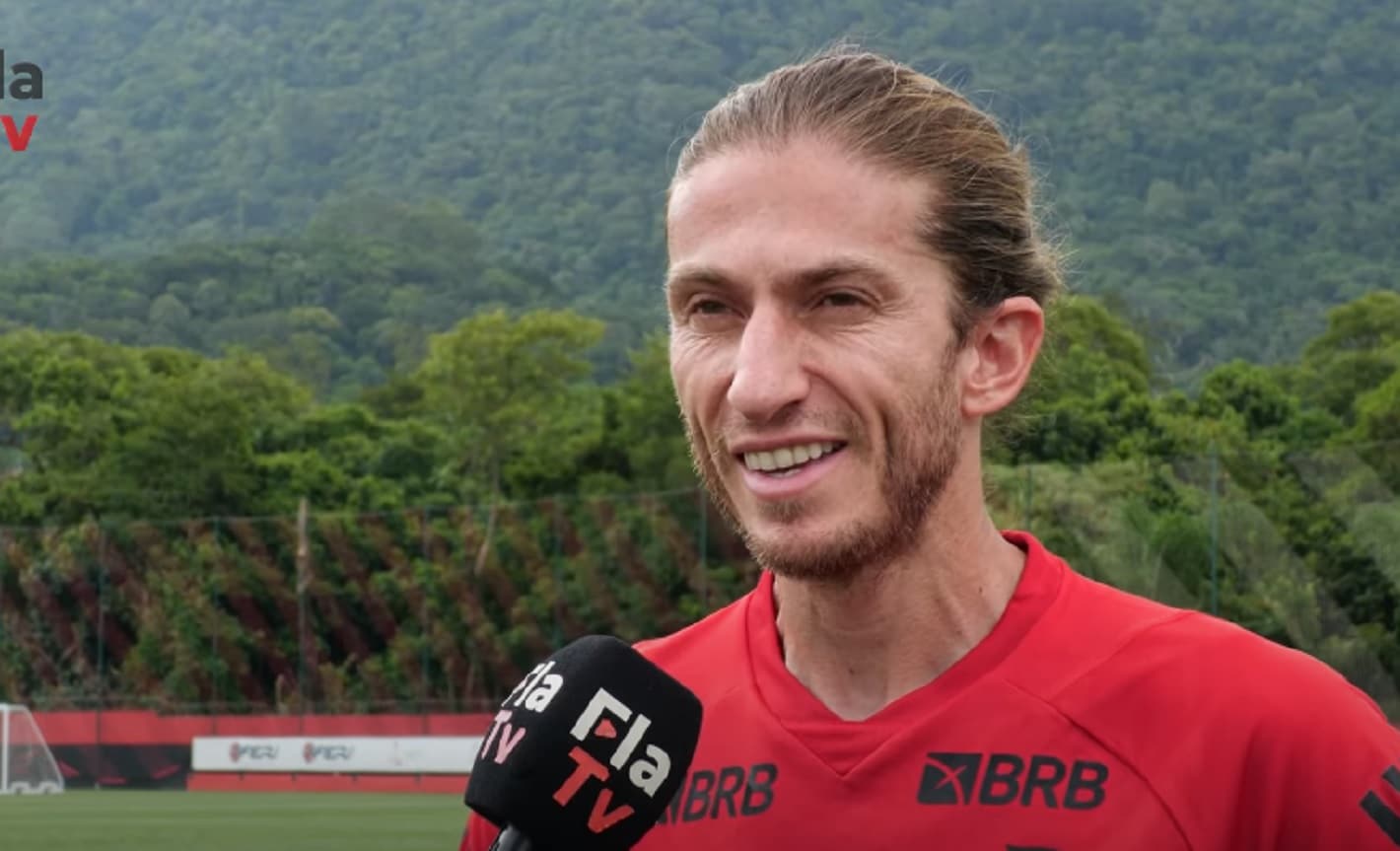 Filipe Luís fala pela primeira vez como técnico do Flamengo: "Meu modelo de jogo é muito ataque"