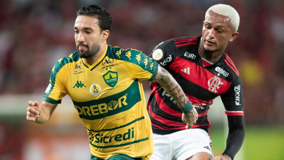 'Crias' da base decidem, e Flamengo vence Cuiabá de virada pelo Brasileirão