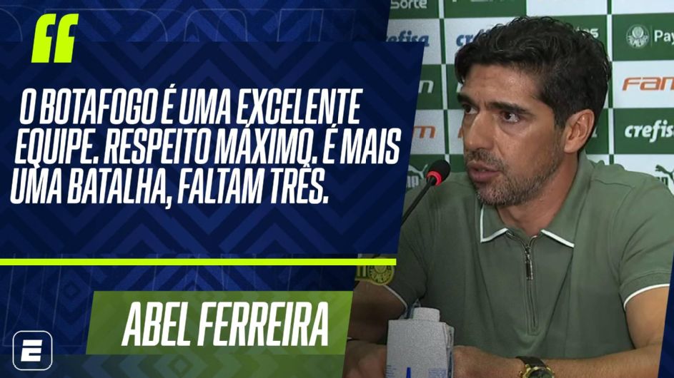 A reta final de Palmeiras, Botafogo, Inter, Fortaleza e Flamengo, e o que cada um precisa por título brasileiro