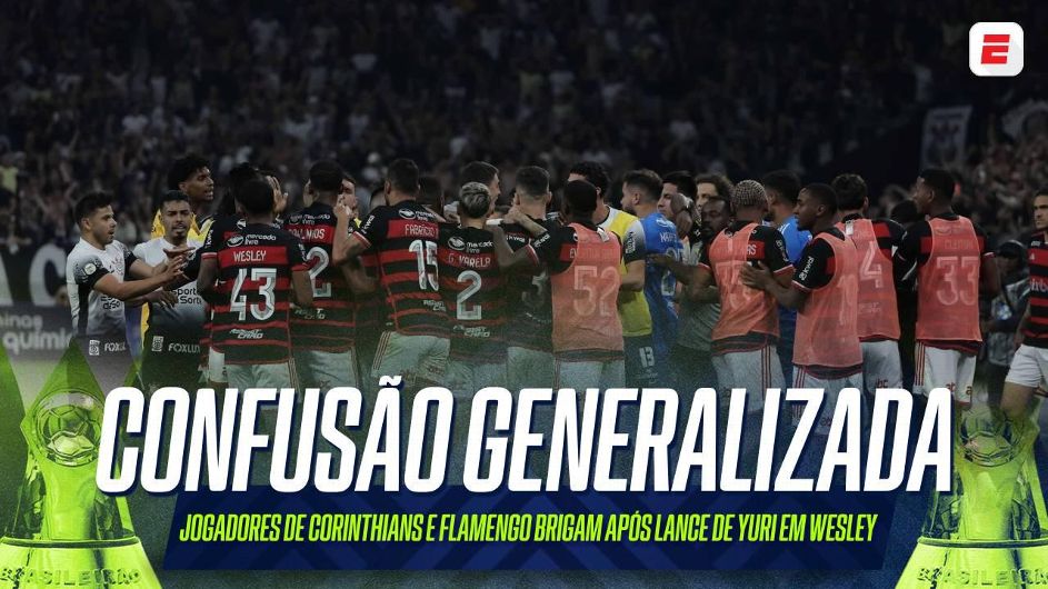 Flamengo e Corinthians conseguem acordos com STJD e liberam 'brigões' e Yuri Alberto para reta final do Brasileiro