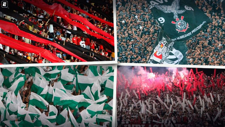 Datafolha: Corinthians mais perto do Flamengo, e Palmeiras à frente do São Paulo em ranking das maiores torcidas