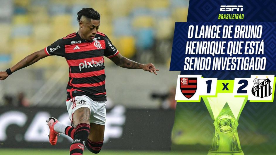 Bruno Henrique, do Flamengo, é alvo de investigação da PF por envolvimento em manipulação de resultados