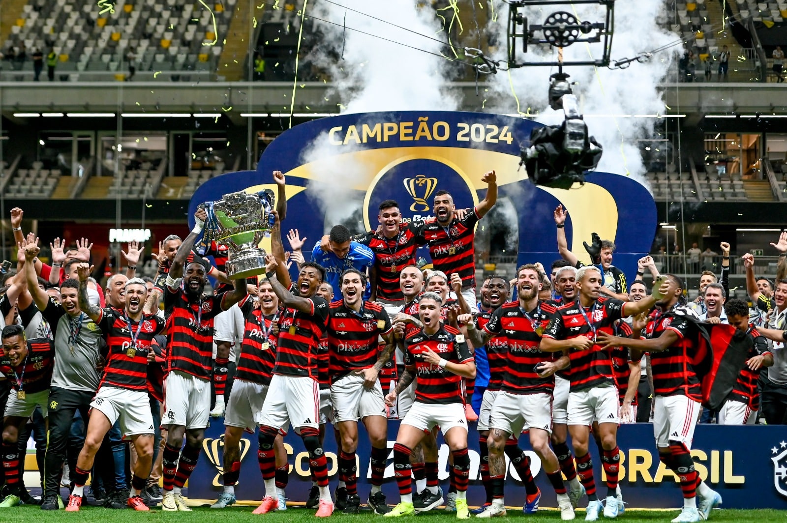 Com título da Copa do Brasil, Flamengo garante classificação para mais duas competições em 2025